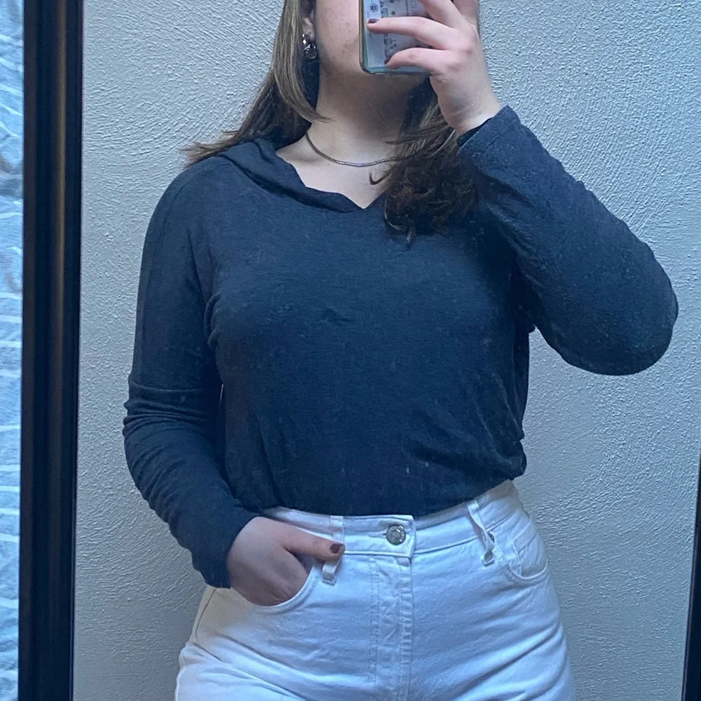 Blue ONLY super soft blouse/hoodie - Picture 1 of 4